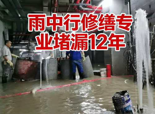六安地下室防水堵漏案例